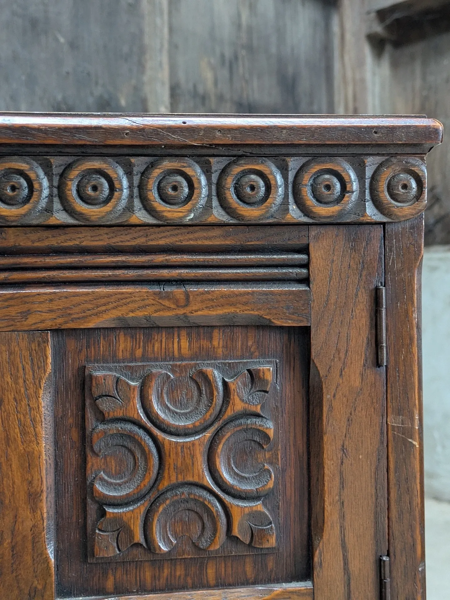 English high chest of drawers