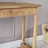 Console bois massif vintage | Flore