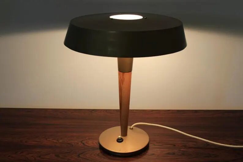 Midcentury Table Lamp, Kamenický Šenov, 1970s