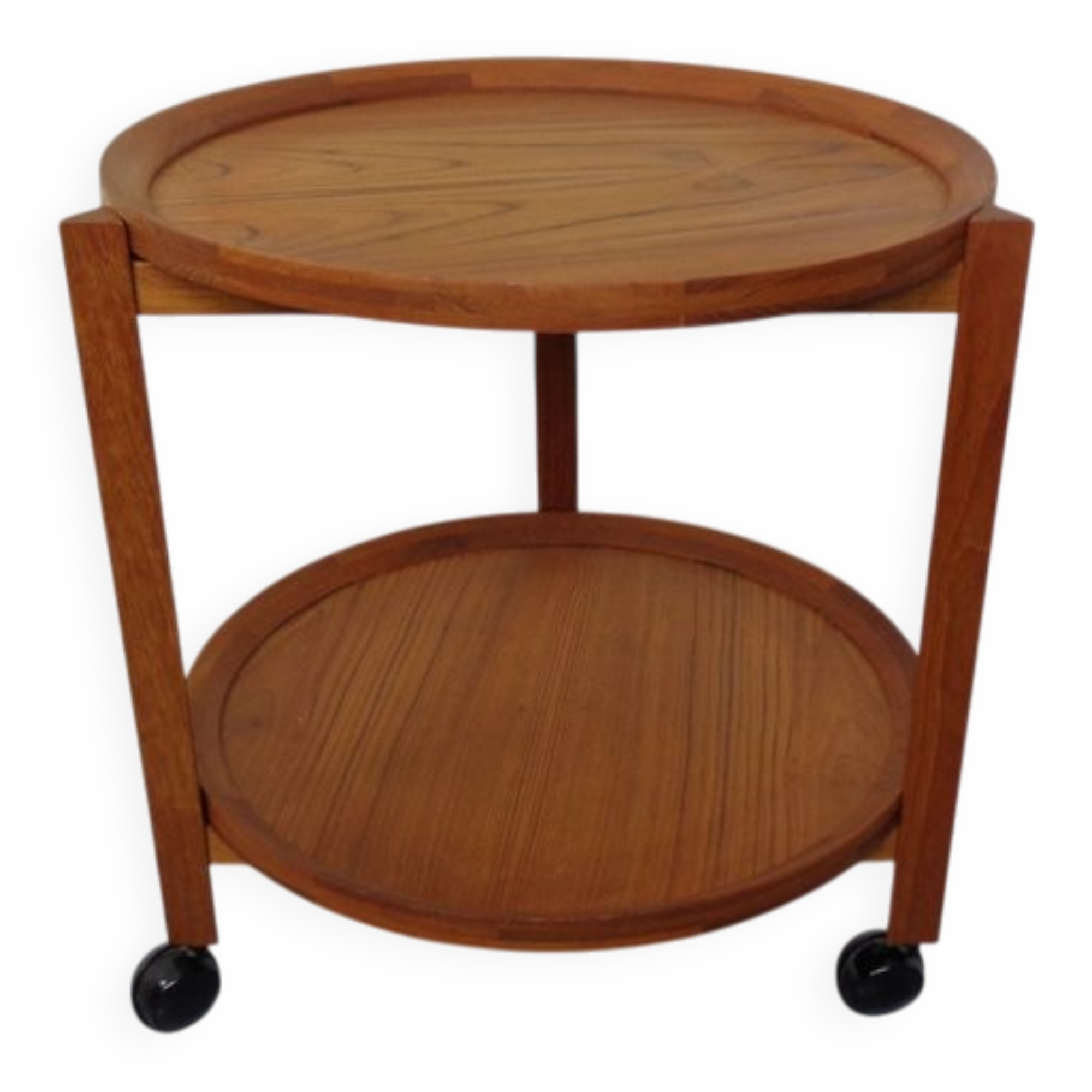 Serving trolley in teak from Sika Møbler, 1960s