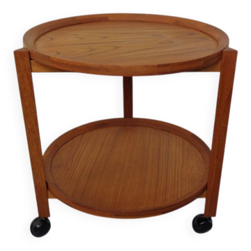 Serving trolley in teak from Sika Møbler, 1960s