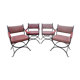 Serie de 4 fauteuils Maison Mercier