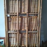 Bamboo folding shelf