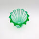 Art Deco Vase Pierre d'Avesn Moulded-Pressed Glass Emerald Green