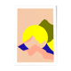 Rond soleil montagne - limited edition art print (a3)