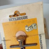 Antique furniture knob gilded with fine gold
