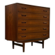 Scandinavian Chest of Drawers in Rosewood by Tibergaard 1960s