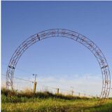 Wrought iron garden arch