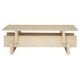 Table basse en travertin 'BERLIN'