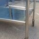 Table rolling bar chrome vintage