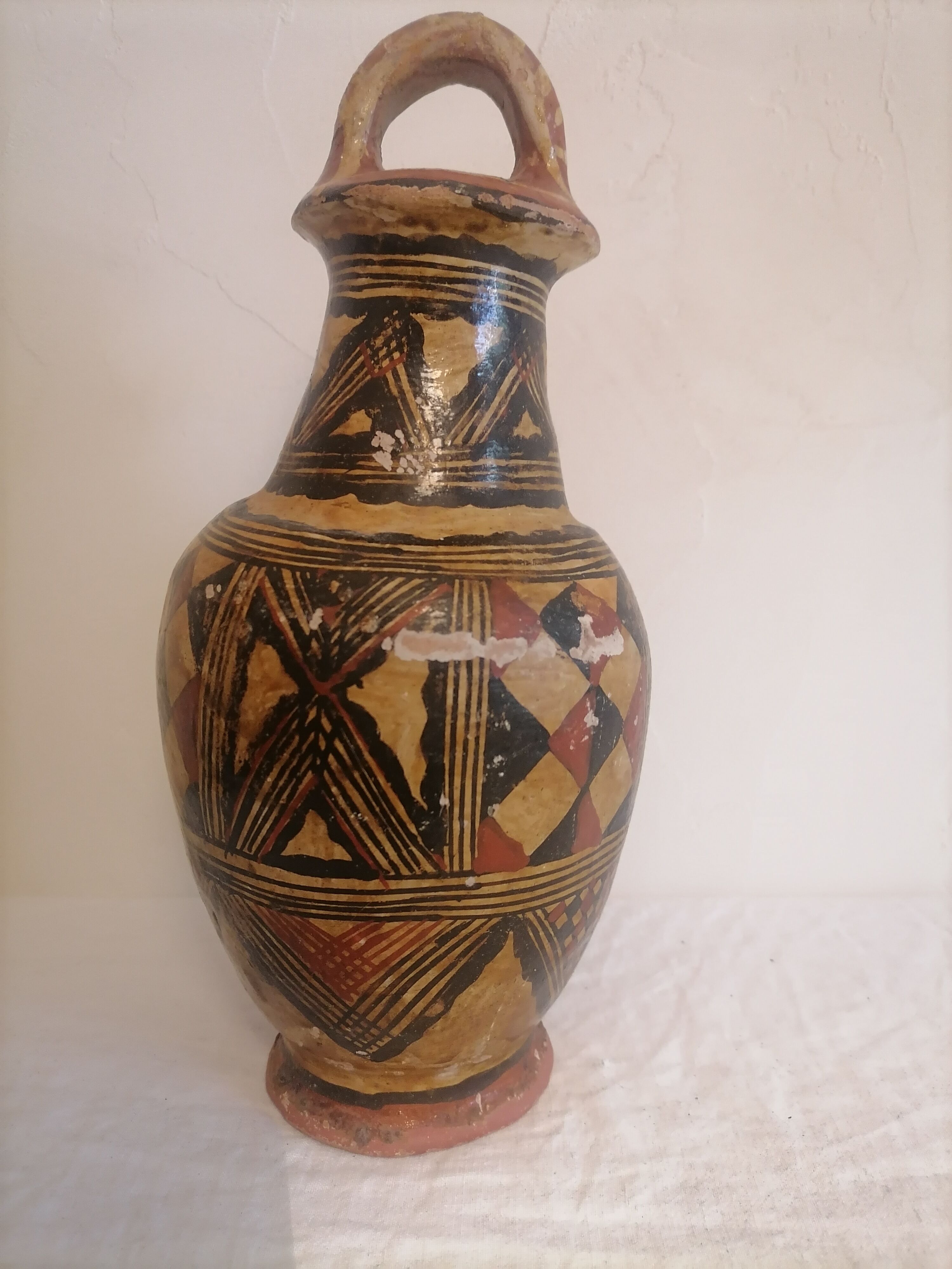 Old bottle, Kabyle pottery