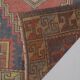 Tapis Oushak rouge et bleu sku 2451