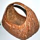 Vintage wicker gondola basket