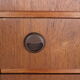 Mid-Century Modern Danish Chest of Six Drawers, Tallboy in Teak, Denmark, 1960s