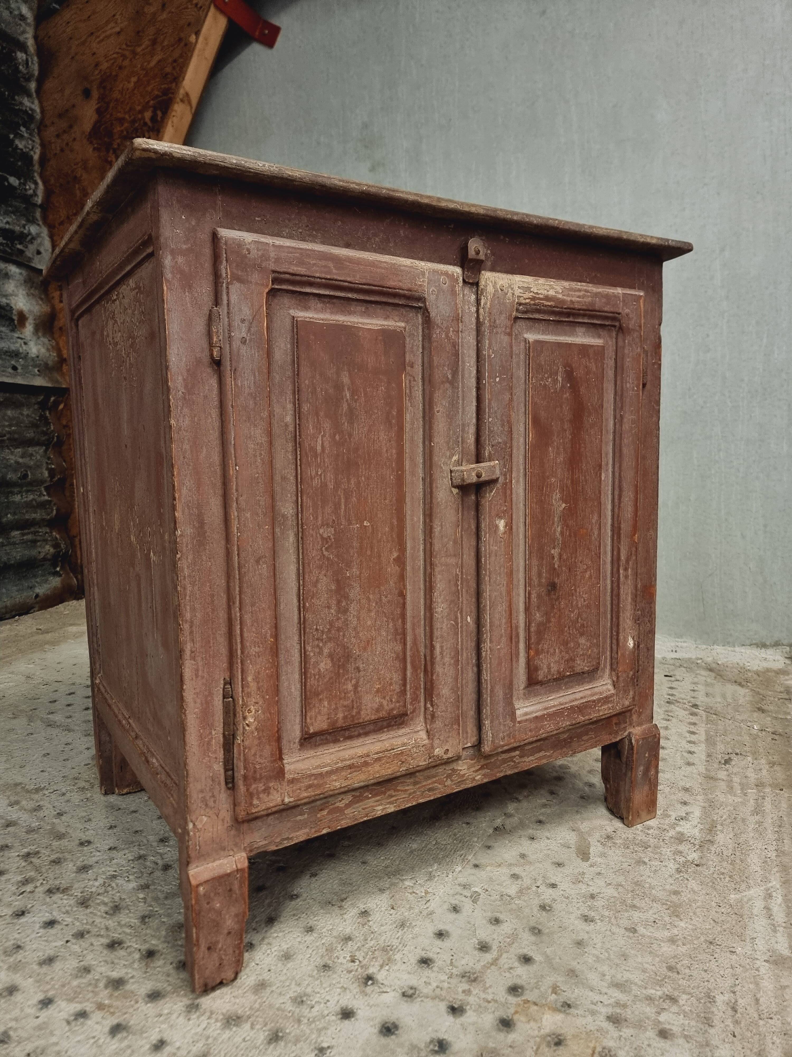 Antique cupboard sideboard ox red oak