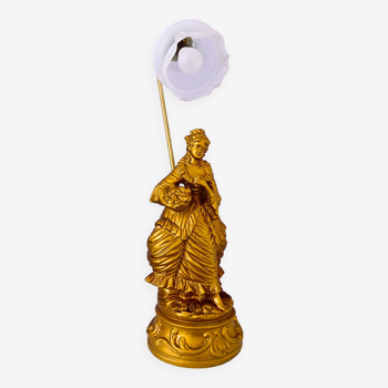 Golden lamp late 19th century