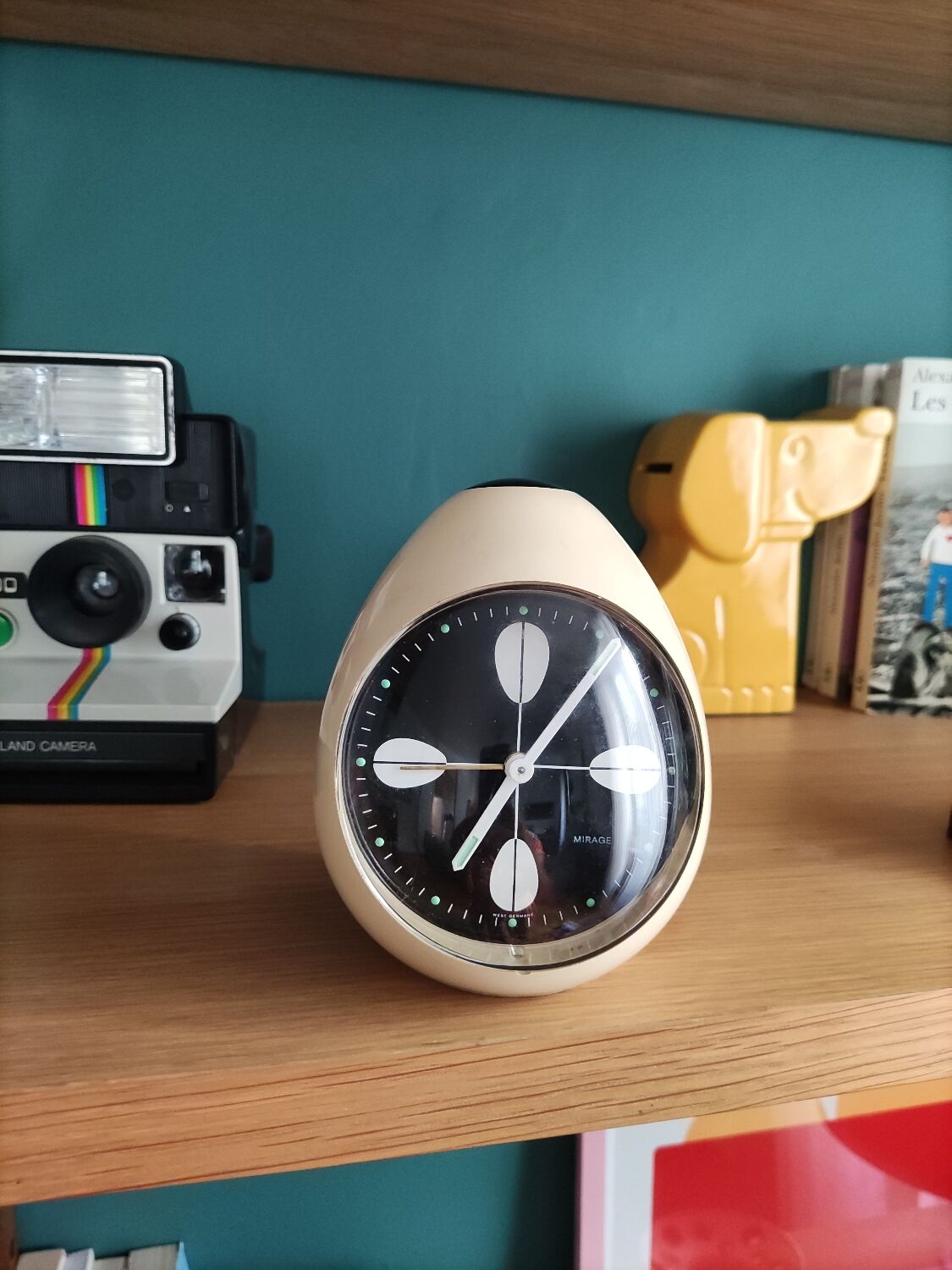 Vintage Space age alarm clock
