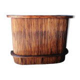 Bamboo and rattan tiki bar, 1940