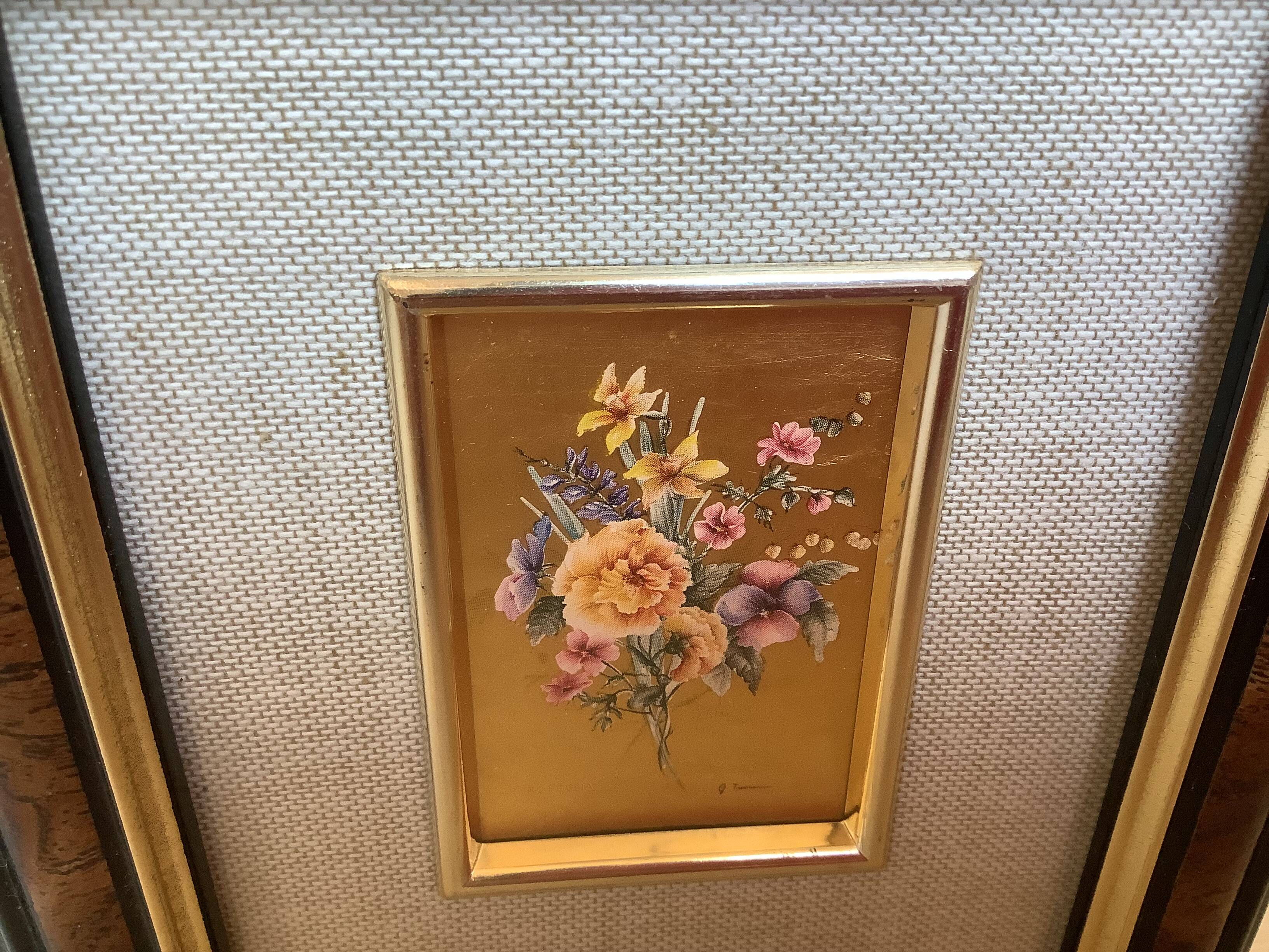 Mini table flower bouquet art editions