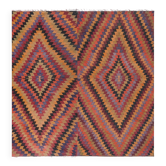 Vintage Turkish kilim, handwoven, 292x305 cm.