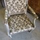 Armchair Louis XVl gray of the XlX th siecle