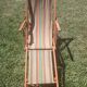Chilean vintage deckchair