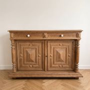 Rustic solid wood buffet