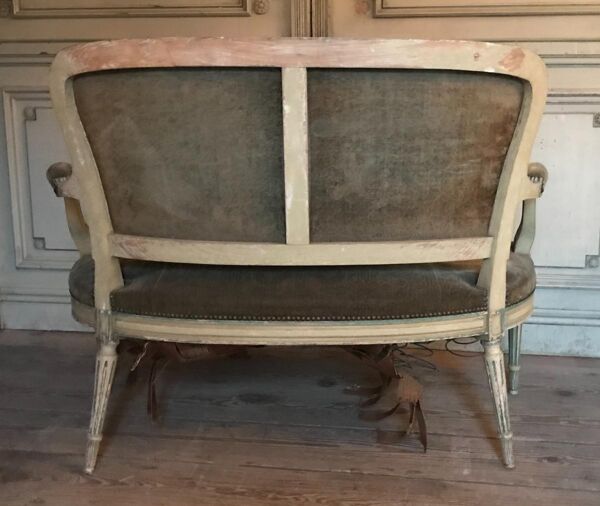 Banquette de style Louis XVI