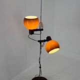 Set of floor lamp and chandelier, hungary, 1960s