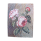 Tableau - Deux roses écloses et un bouton