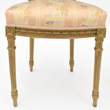 Gilded wooden living room in Louis XVI style