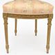 Gilded wooden living room in Louis XVI style
