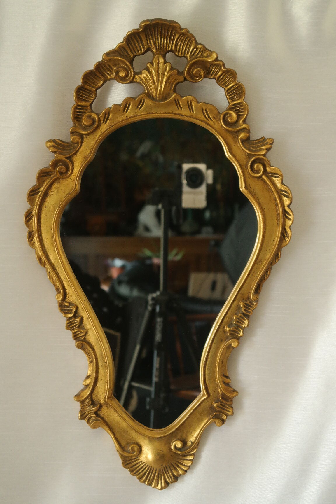 Baroque mirror in Louis XV rococo style