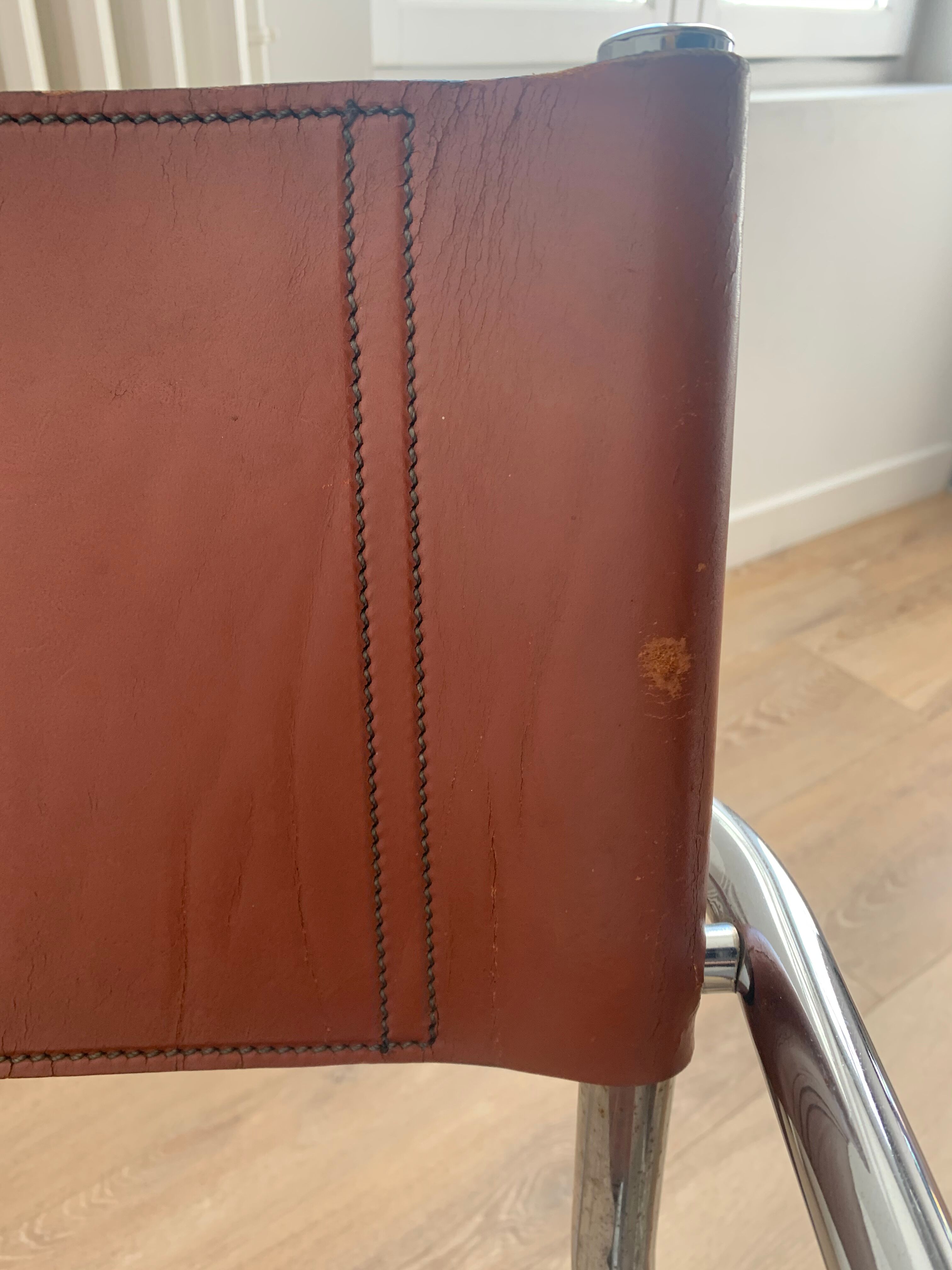 Fauteuil cuir