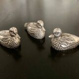 2 pepper shakers, 1 Silea salt shaker, duck shape