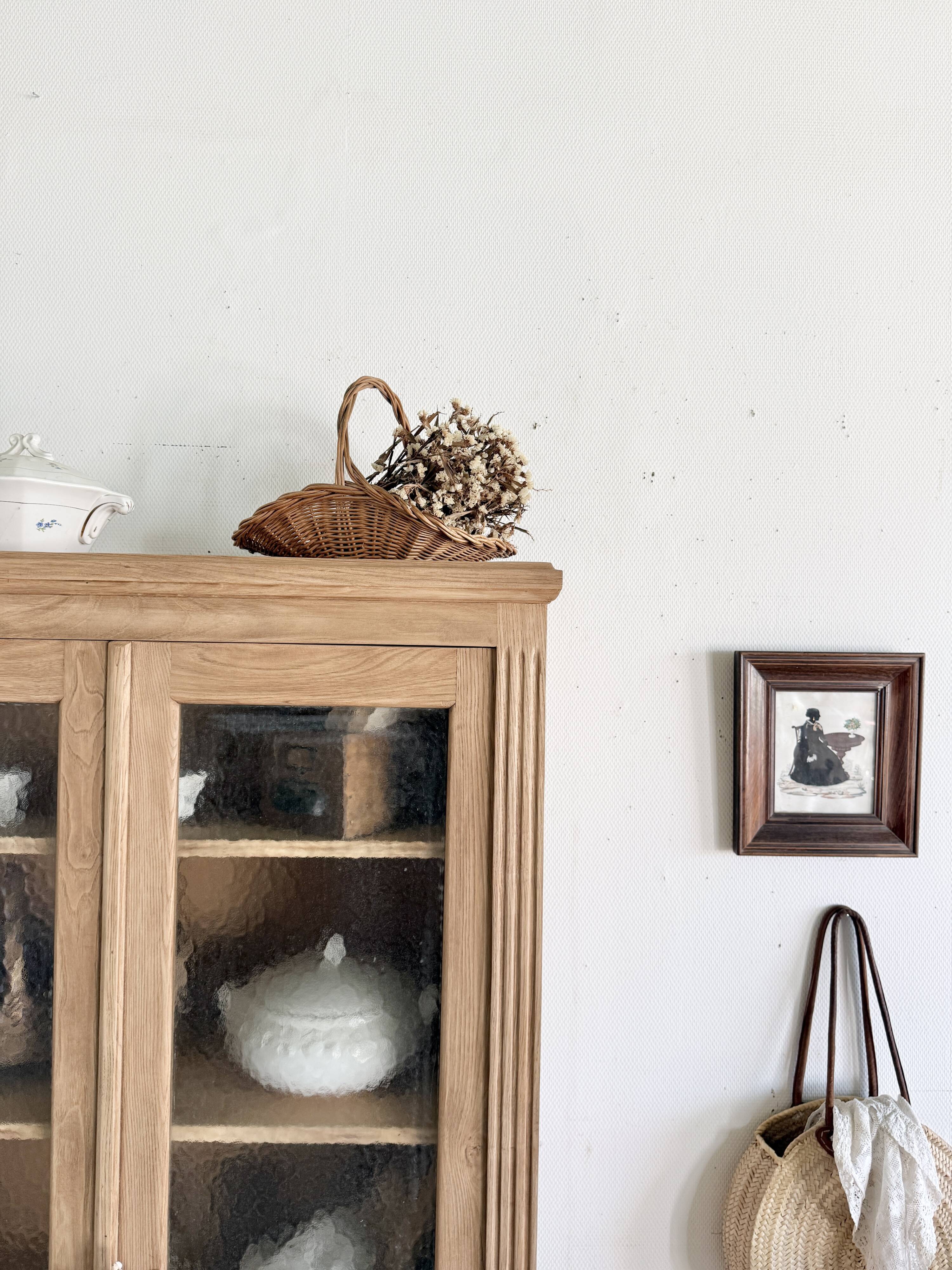 Antique display cabinet/sideboard