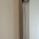 Modernist wall lamp vintage chromed metal France 1930