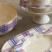 Set of porcelain dishes