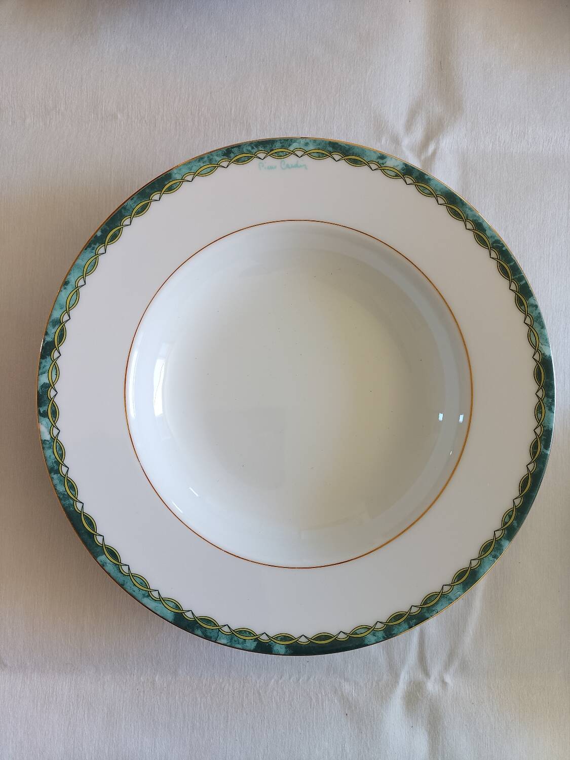 Pierre Cardin soup plates