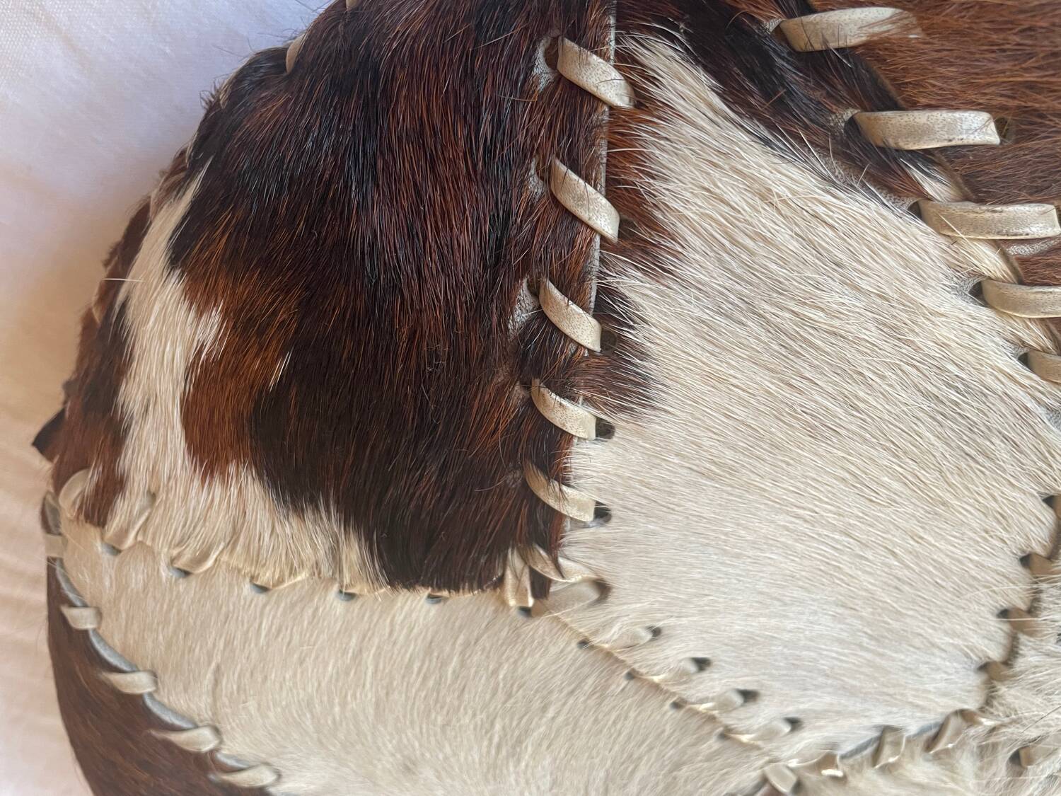 Goatskin floor cushion 1970