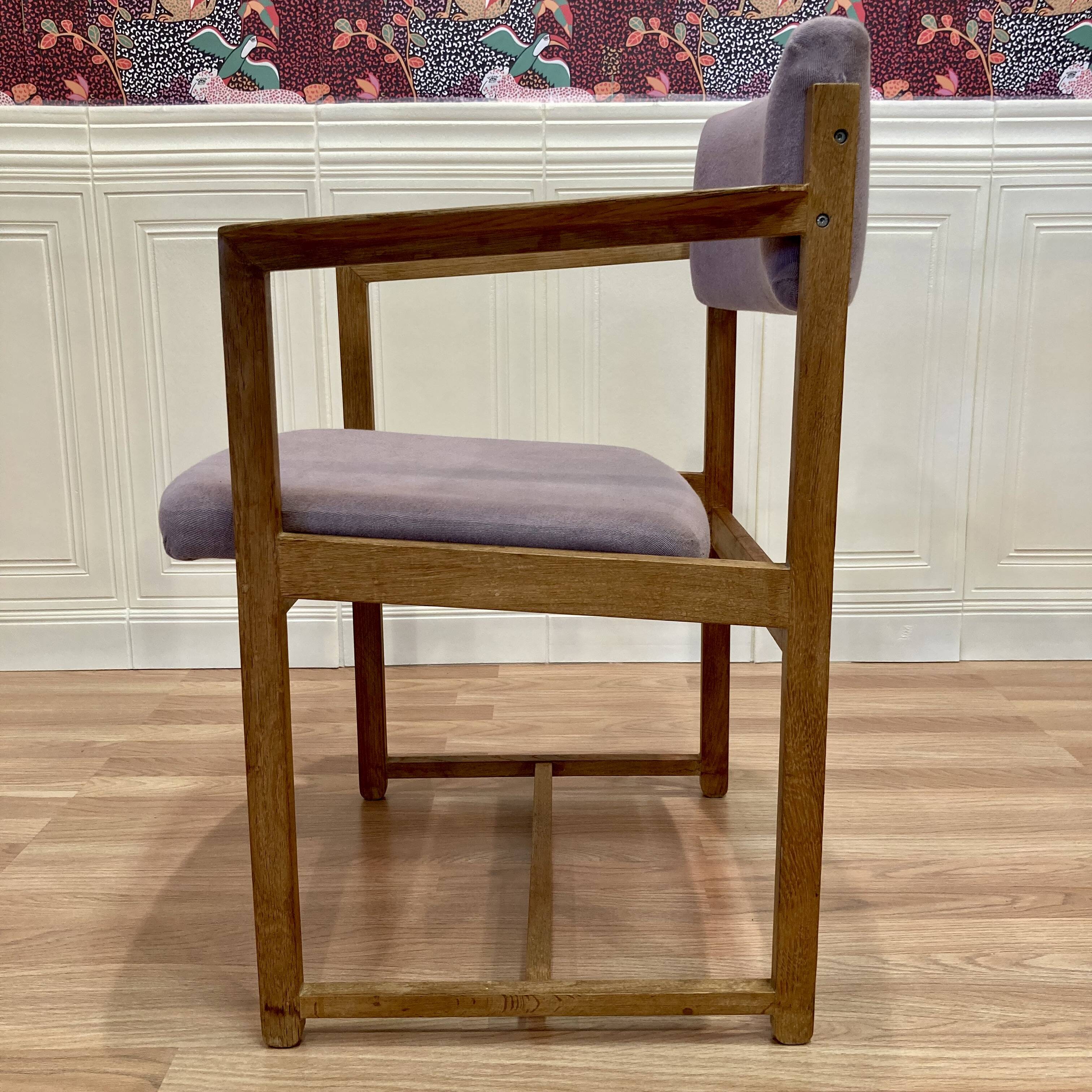 Fauteuil estampille "Design Scandinave" 1960.