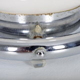 Set de 2 lampes de bureau en verre de Murano de Mazzega 1970