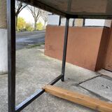 Industrial style table and chairs