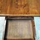 Solid wood farmhouse table