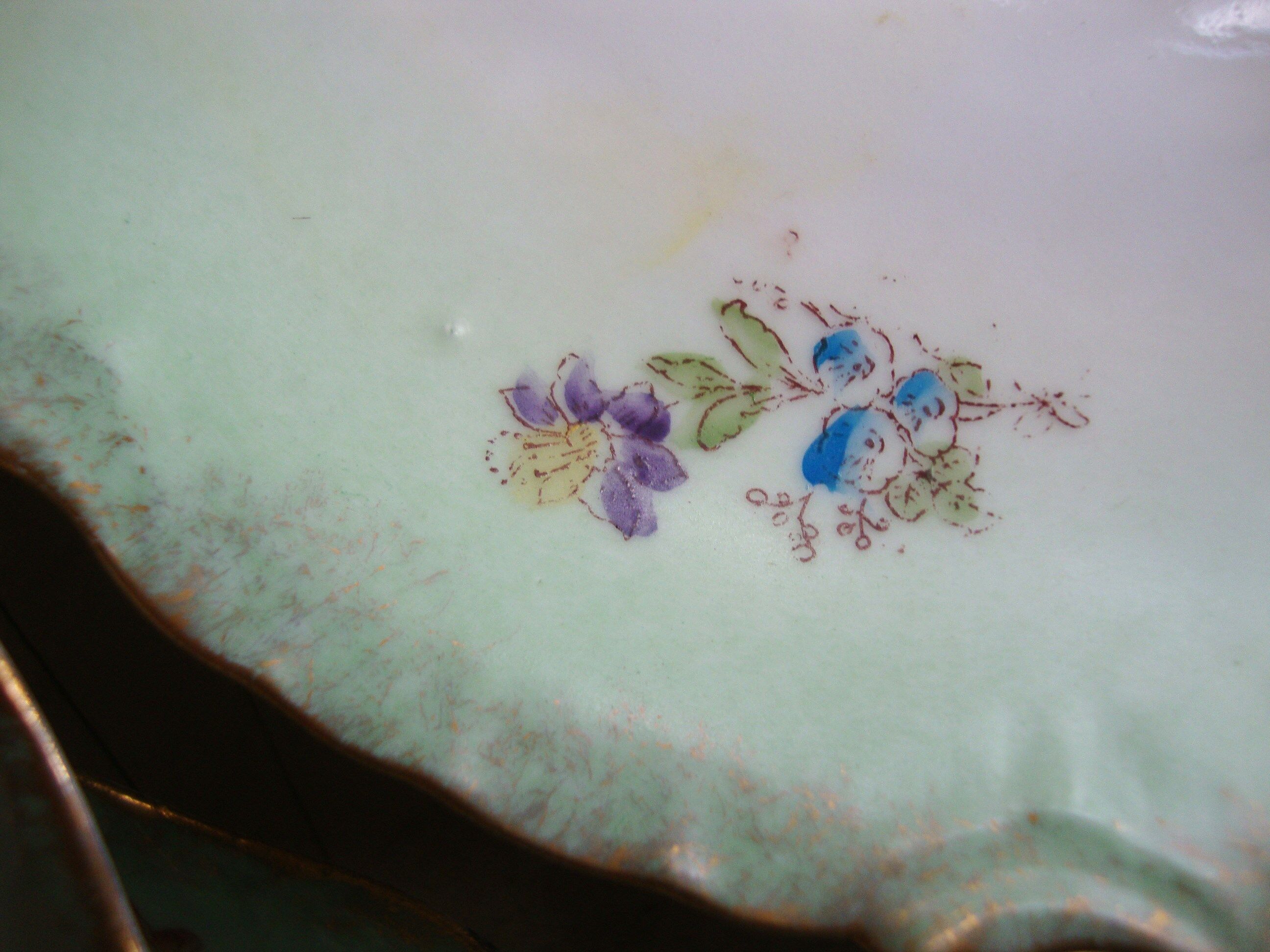 6 Limoges Elite dessert plates France