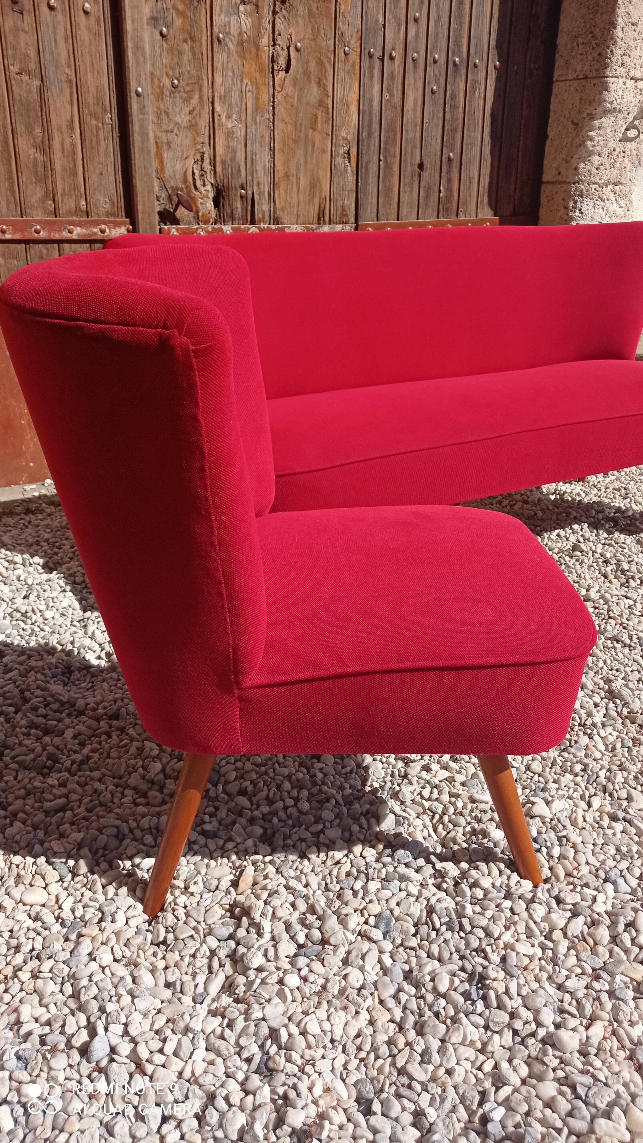 Sofa set and cocktail chairs