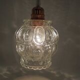Set of 3 vintage hanging lamps