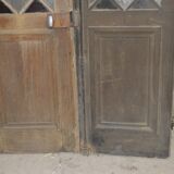 Pair of glass doors