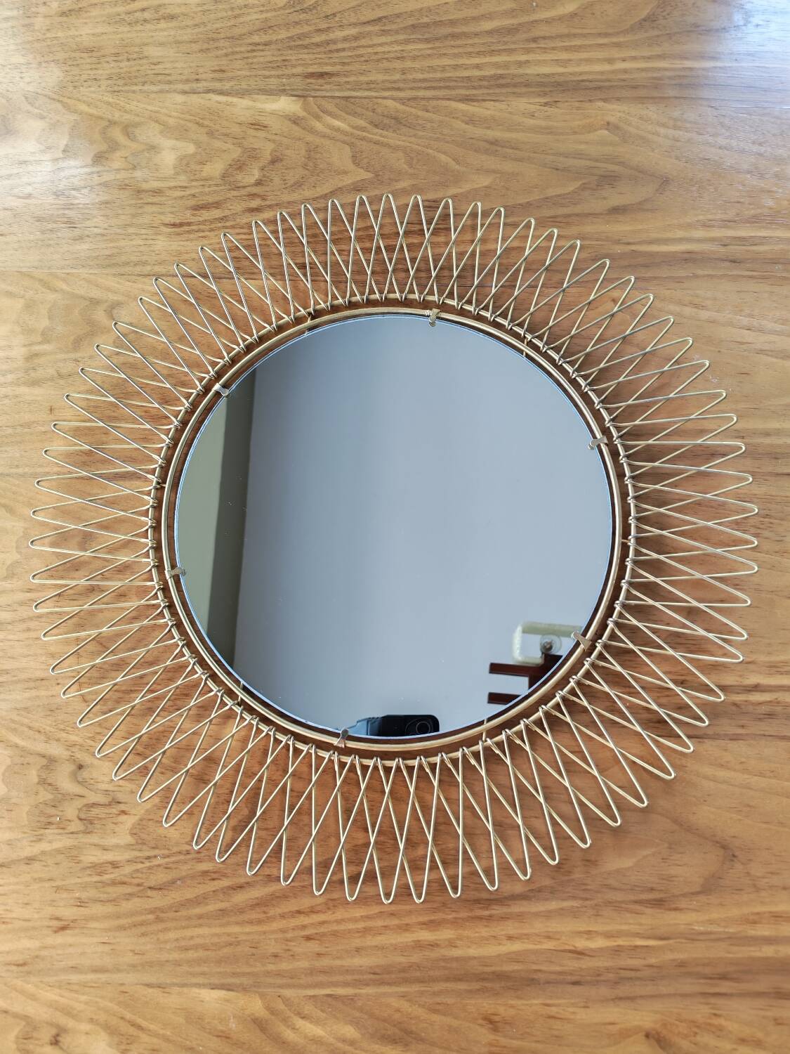 Large sun mirror Erdecor from the 1950s.