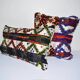 Set of 2 vintage kilim cushion covers 41x41 cm